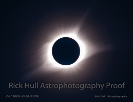 Mid Eclipse Corona