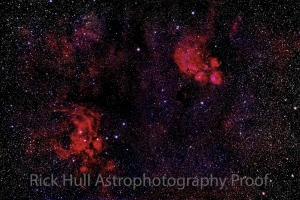 Cats Paw & Lobster Nebulae